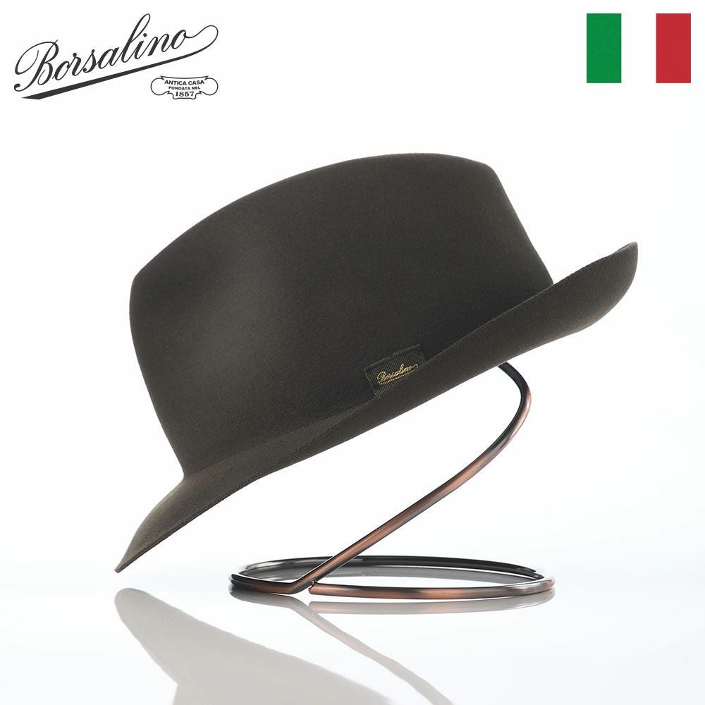 ボルサリーノ フェルトハット Alessandria rasato larga