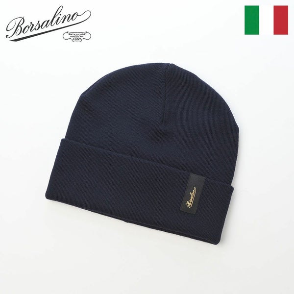 Virgin Wool Beanie（バージーンウール ビーニー） 130356 ダークネイビー