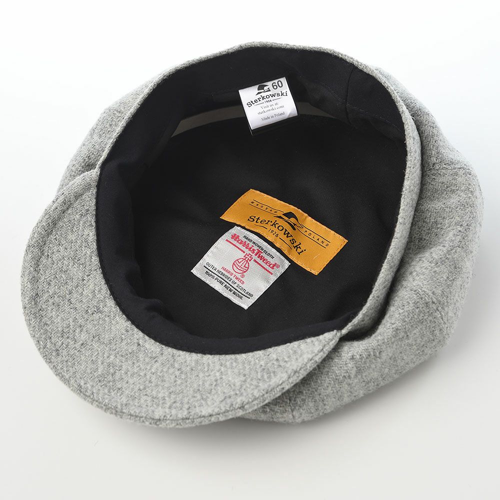 ステルコフスキー マリンキャップ Big Apple Harris Tweed（ビッグ