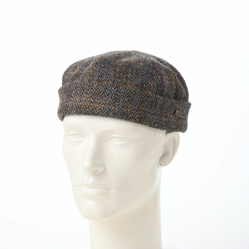 ステルコフスキー ロールキャップ Dockers Harris Tweed（ドッカーズ