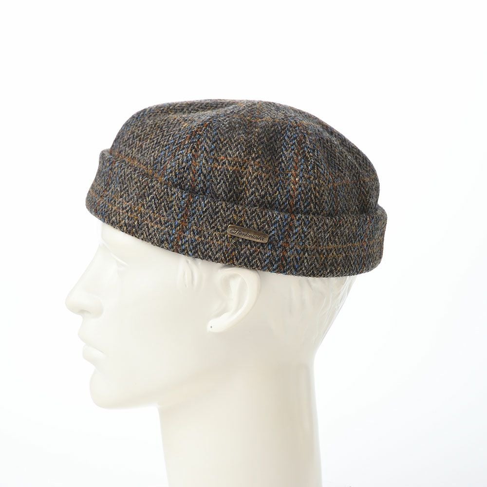 ステルコフスキー ロールキャップ Dockers Harris Tweed（ドッカーズ
