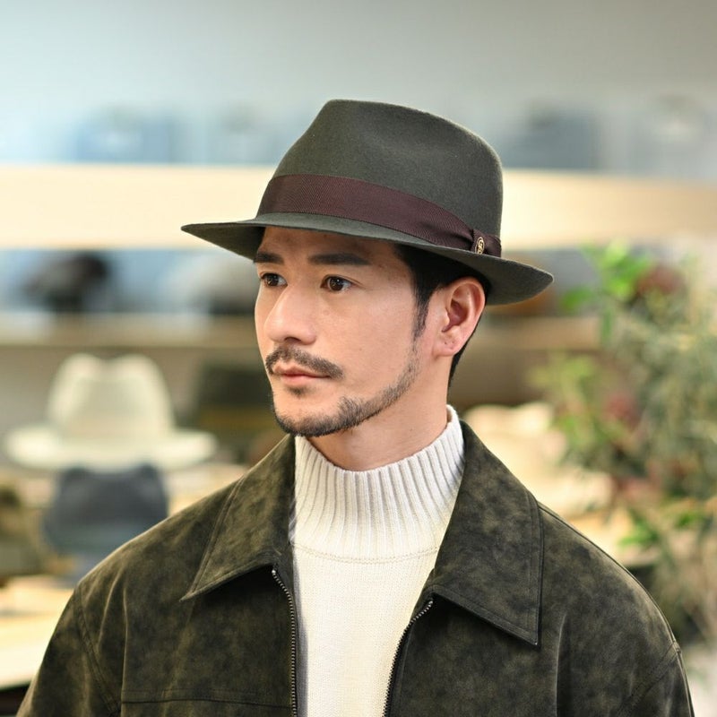 ガリュープラネットのフェルトハット Classic Felt Hat（クラシックフェルトハット）812 チャコール