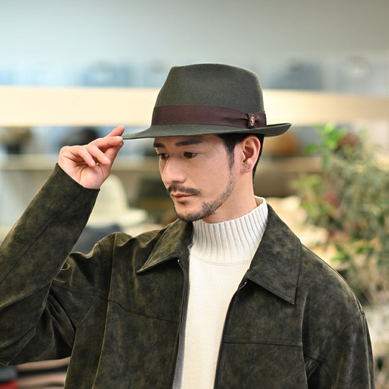 ガリュープラネットのフェルトハット Classic Felt Hat（クラシックフェルトハット）812 チャコール