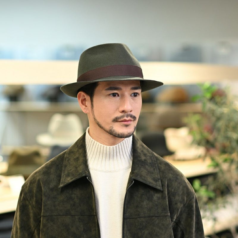 ガリュープラネットのフェルトハット Classic Felt Hat（クラシックフェルトハット）812 チャコール