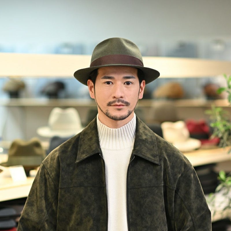 ガリュープラネットのフェルトハット Classic Felt Hat（クラシックフェルトハット）812 チャコール