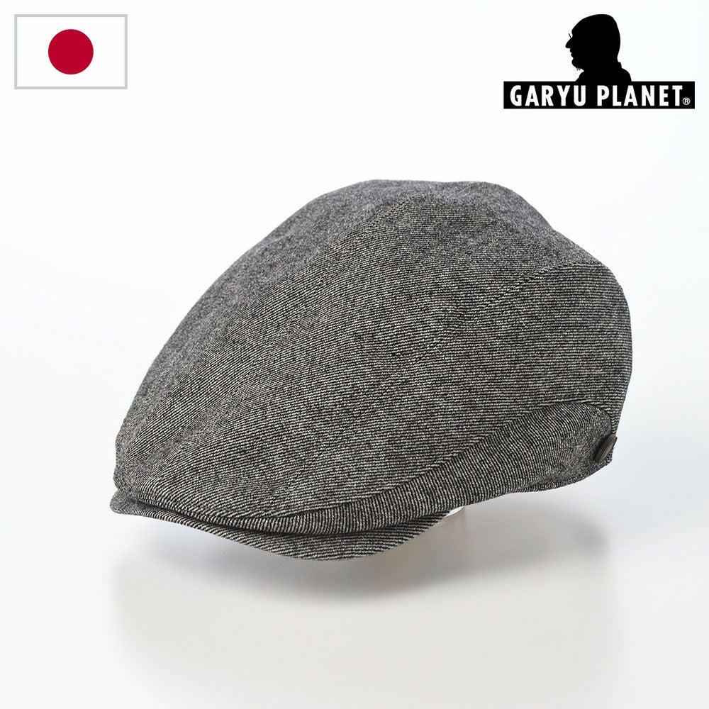 ステットソン キャスケット HARRISTWEED LEATHER BIG CAS（ハリス