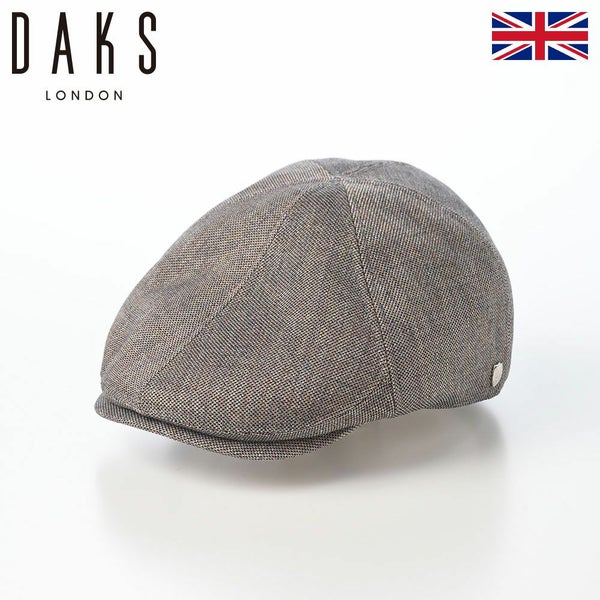 6P Hunting Melange Tweed（6Pハンチング メランジ ツイード） D1904 グレー