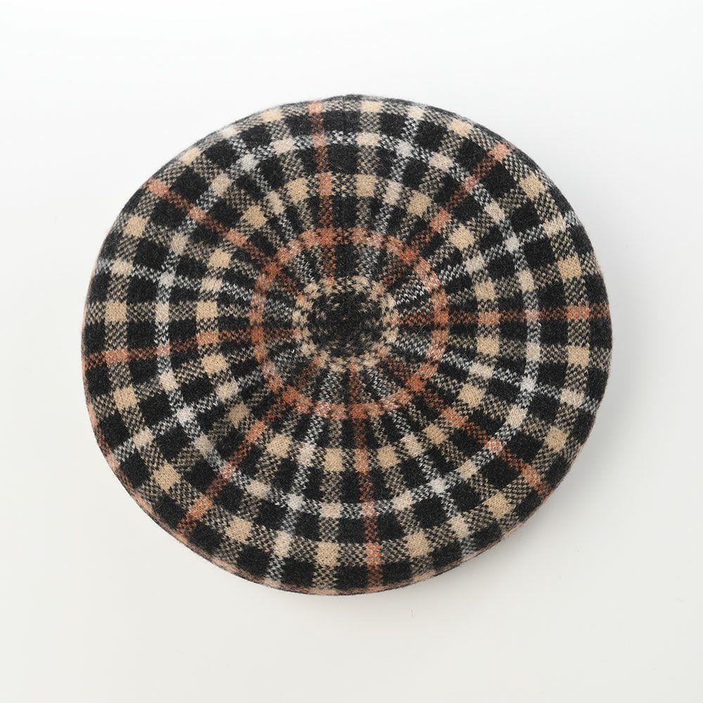ダックス ベレー帽 Basque Beret Check（バスクベレー チェック