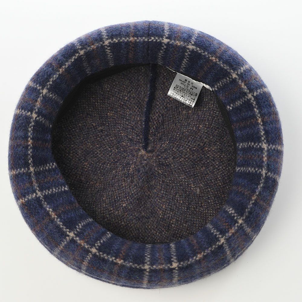 ダックス ベレー帽 Basque Beret Check（バスクベレー チェック