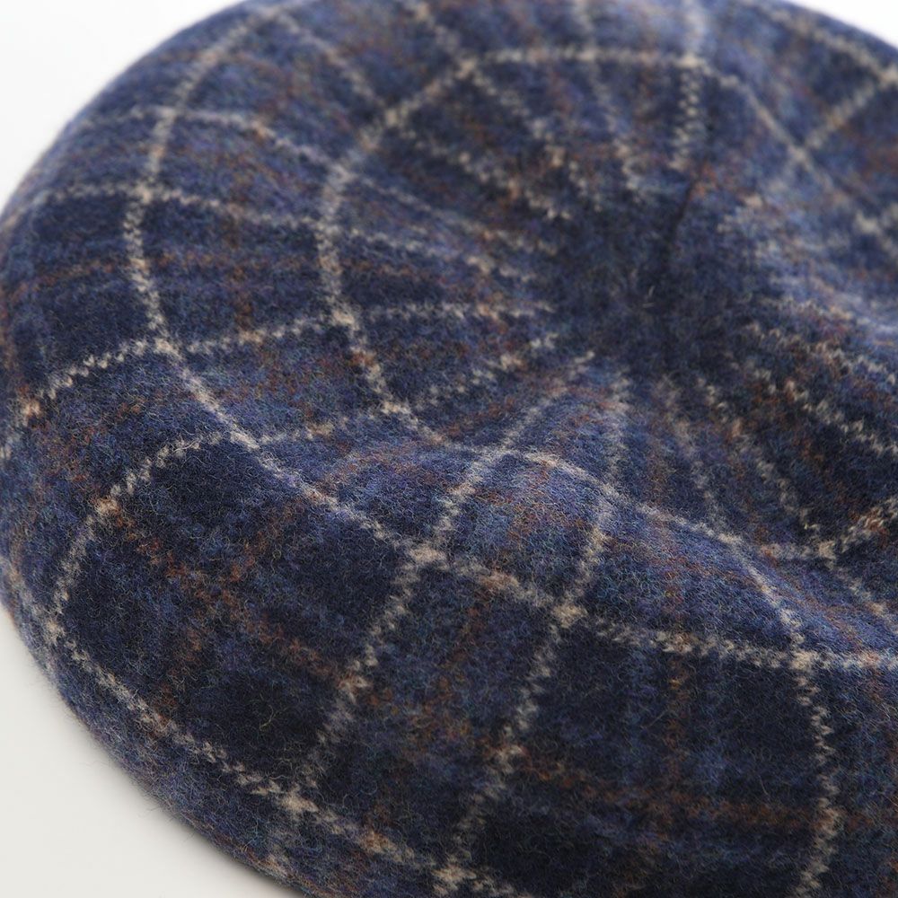 ダックス ベレー帽 Basque Beret Check（バスクベレー チェック