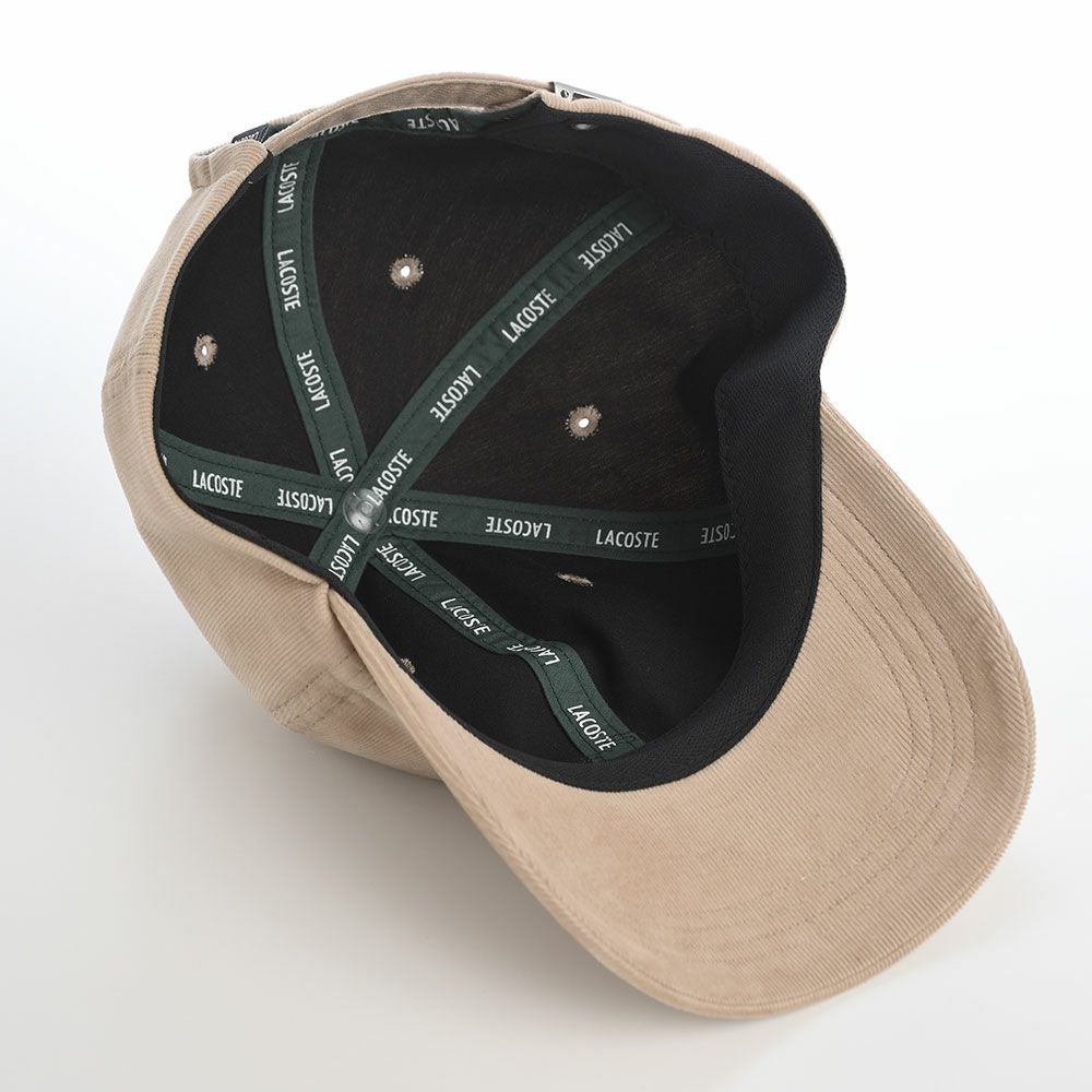 ラコステ キャップ ONE POINT CORDUROY CAP（ワンポイント