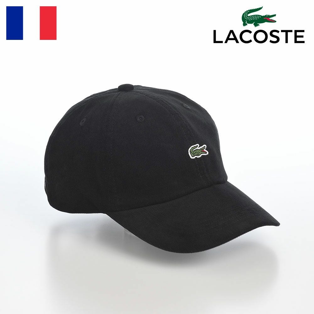 ラコステ キャップ ONE POINT CORDUROY CAP（ワンポイント