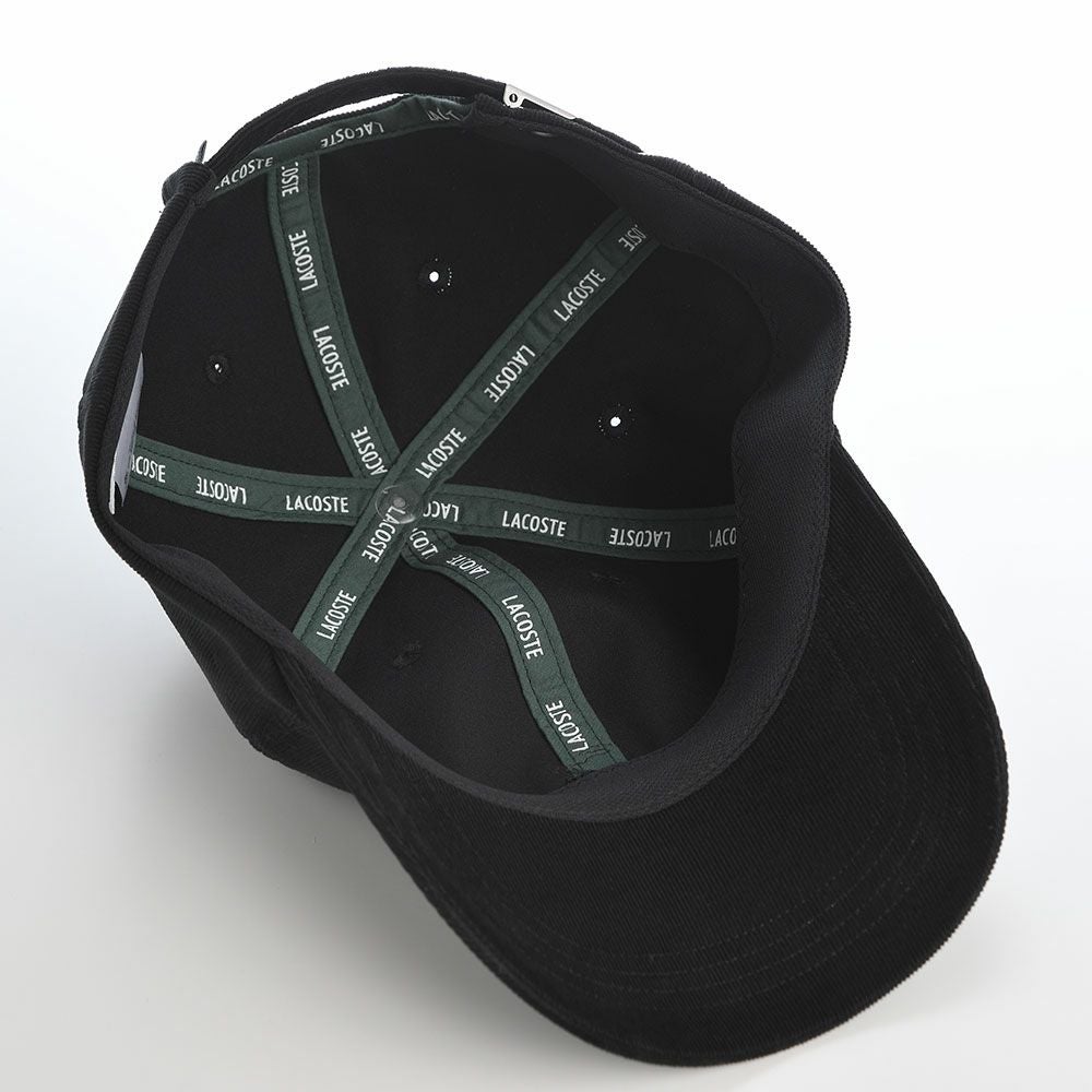 ラコステ キャップ ONE POINT CORDUROY CAP（ワンポイント