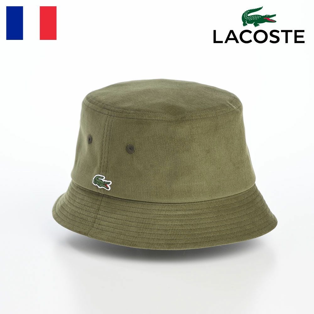 ラコステ キャップ ONE POINT CORDUROY CAP（ワンポイント