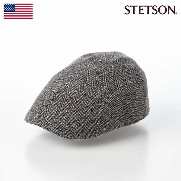 SHETLAND LAMBS WOOL HUNTING（シェットランドラムズウール ハンチング） ST238EU グレー