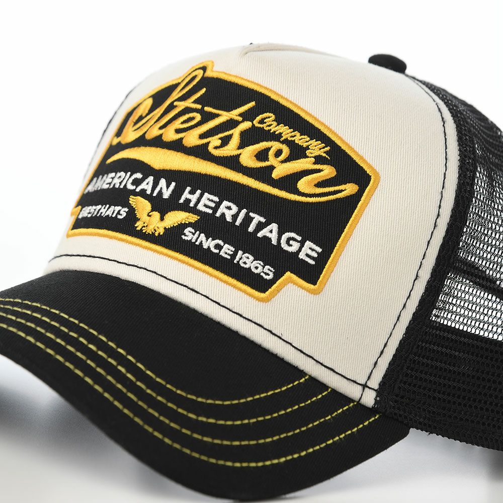 Stetson ステットソン トラッカー/メッシュキャップ Heritage ステットソン キャップ TRUCKER CAP AMERICN HERITAGE（トラッカー