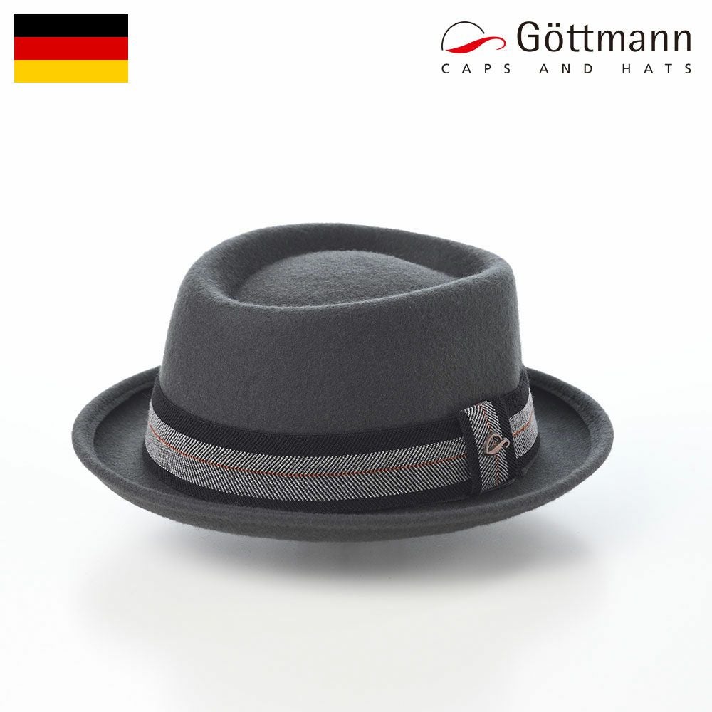 ゴットマン フェルトハット Porkpie Wool Hat（ポークパイウールハット