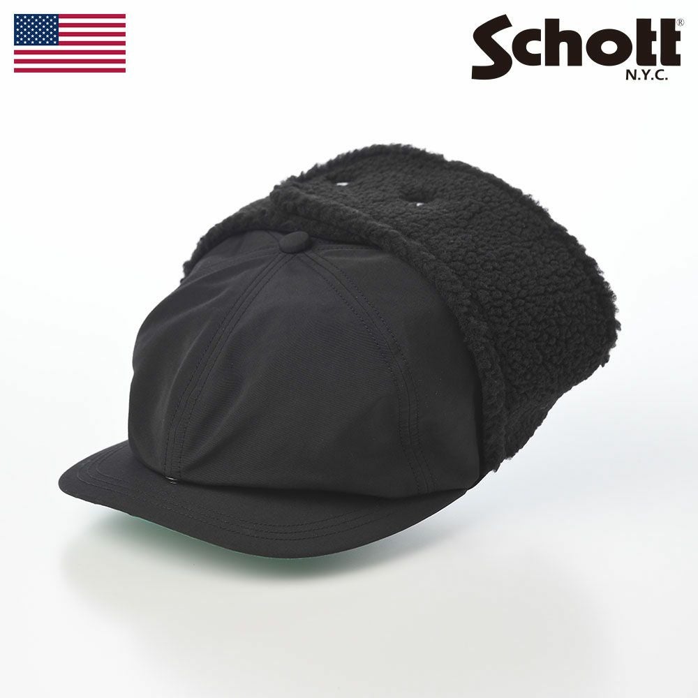 新品未使用★Reneブローシャー掲載ハット★ブラック★キャスケット ショット キャスケット EARFLAP CASQUETTE（イヤーフラップ