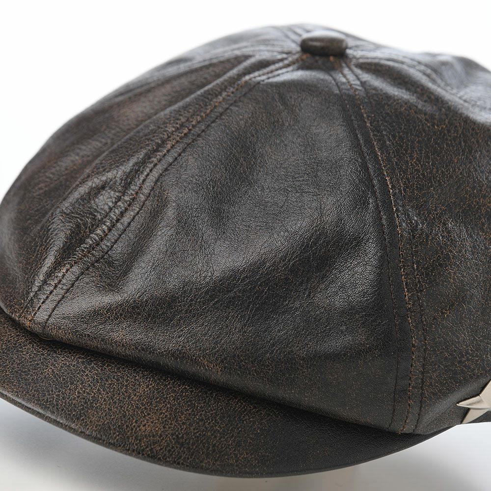 ショット キャスケット ONE STAR VINTAGE LEATHER CASQUETTE（ワン