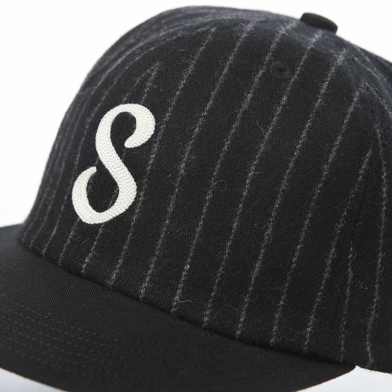 ショットのキャップ STRIPE 6P CAP（ストライプ6Pキャップ） SC113 ブラック
