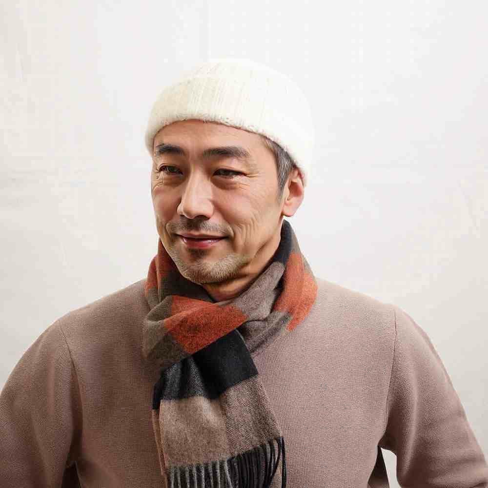 レッター ニット帽 Alpaca Knit Watch（アルパカニットワッチ