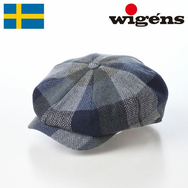 Newsboy Retro Cap Check（ニュースボーイ レトロキャップ チェック）W102137 ネイビー