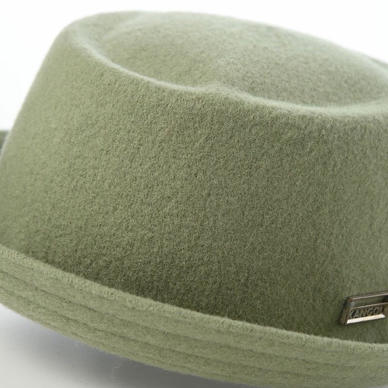 カンゴールのソフトハット WOOL MOWBRAY（ウール モウブレイ） オイルグリーン