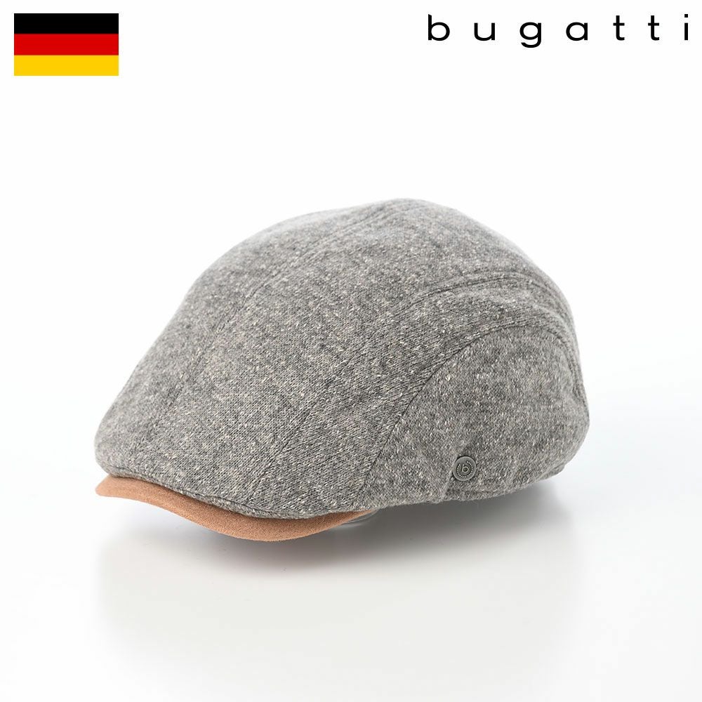 ブガッティ ハンチング Knitted Flat Cap（ニットフラットキャップ
