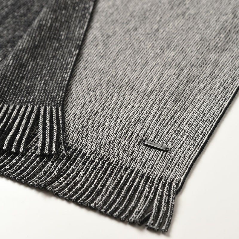 ブガッティのスカーフ・マフラー Raschel Scarf（ラッセルスカーフ） 630200 ブラック
