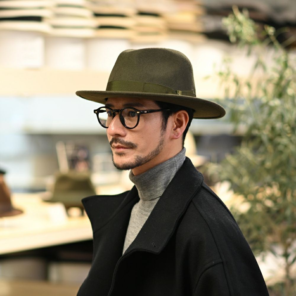 ボルサリーノ フェルトハット Macho Felt Hat(マチョ フェルトハット ボルサリーノ フェルトハット Macho Felt Hat(マチョ フェルトハット