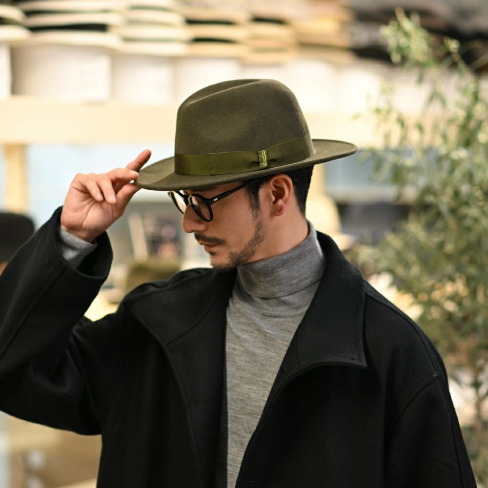 ボルサリーノ フェルトハット Macho Felt Hat(マチョ フェルトハット ボルサリーノ フェルトハット Macho Felt Hat(マチョ フェルトハット