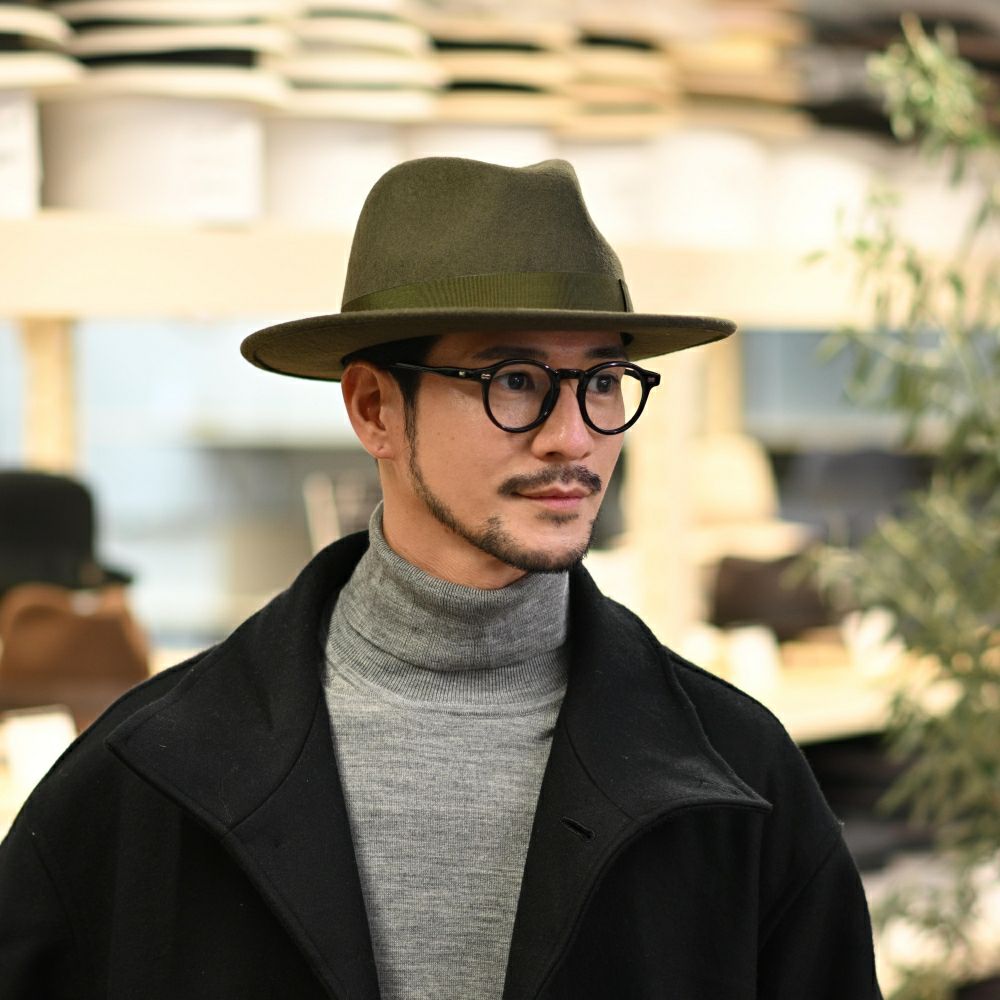 ボルサリーノ フェルトハット Macho Felt Hat（マチョ フェルトハット