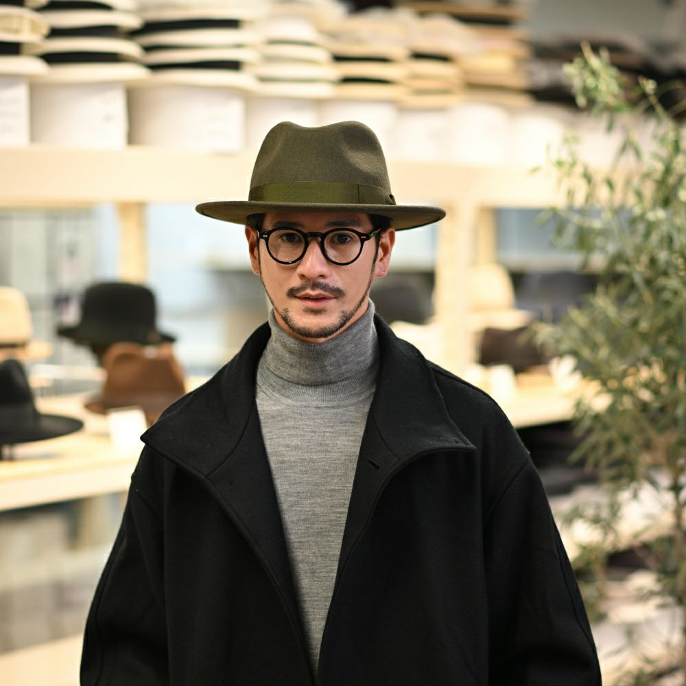 ボルサリーノ フェルトハット Macho Felt Hat（マチョ フェルトハット