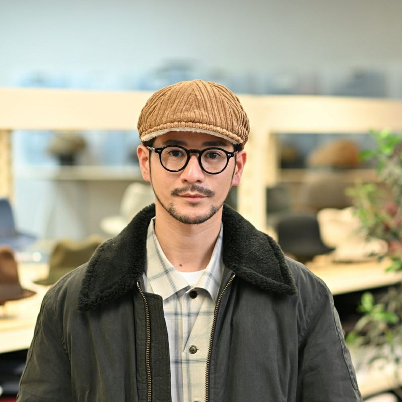 マローネのハンチング Galles Corduroy（ウェールズ コーデュロイ） BT1246 ブラウン