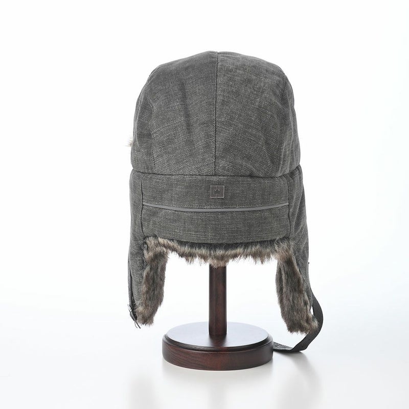 クラウンキャップの飛行帽 Cotton Aviator（コットン アビエーター） チャコール