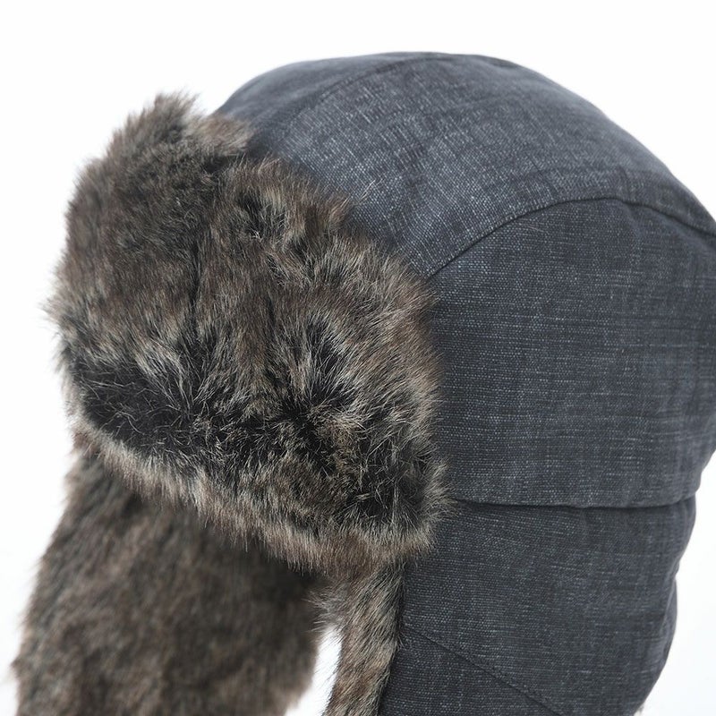 クラウンキャップの飛行帽 Cotton Aviator（コットン アビエーター） ネイビー