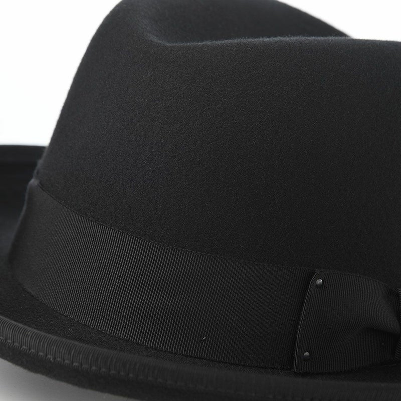 ベイリーのフェルトハット HOMBURG（ホンブルグ） ブラック