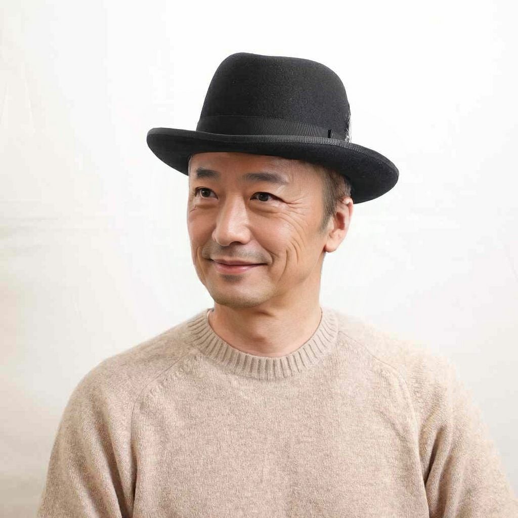 ベイリー フェルトハット HOMBURG（ホンブルグ） ブラック | 帽子通販