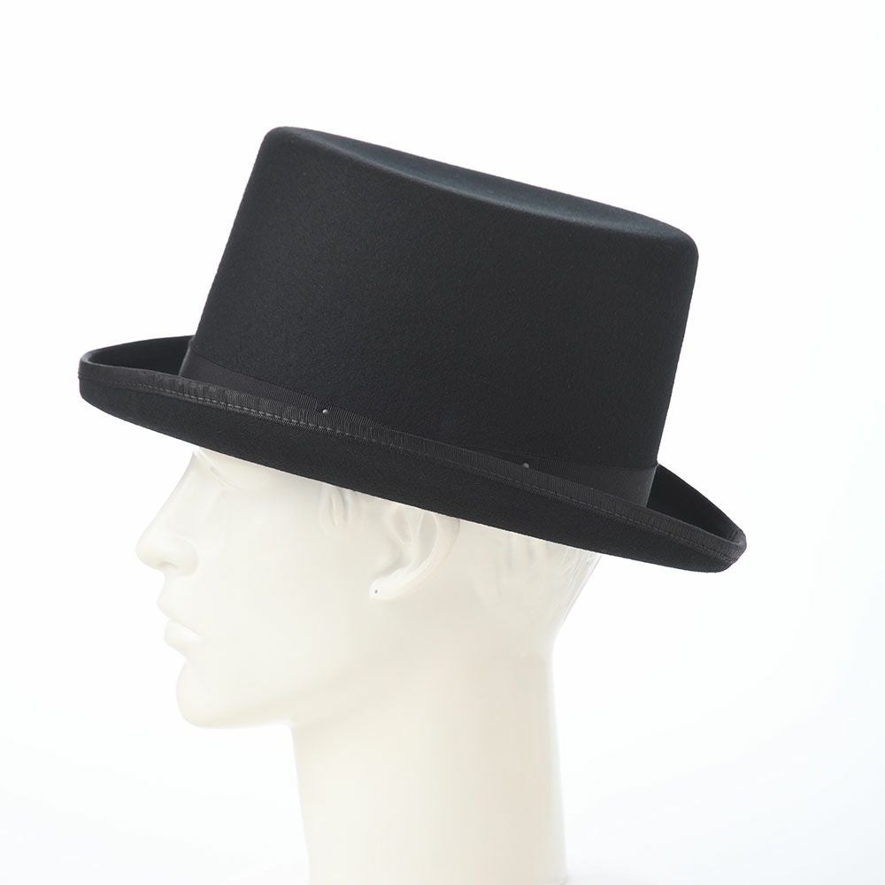 ベイリー フェルトハット TOP HAT（トップハット） ブラック | 帽子