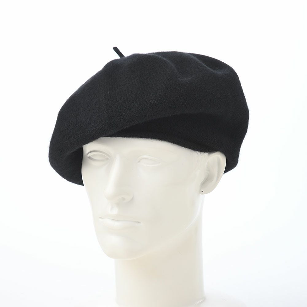 レッター ベレー帽 Iason beret mega（イアソンベレー メガ） ブラック