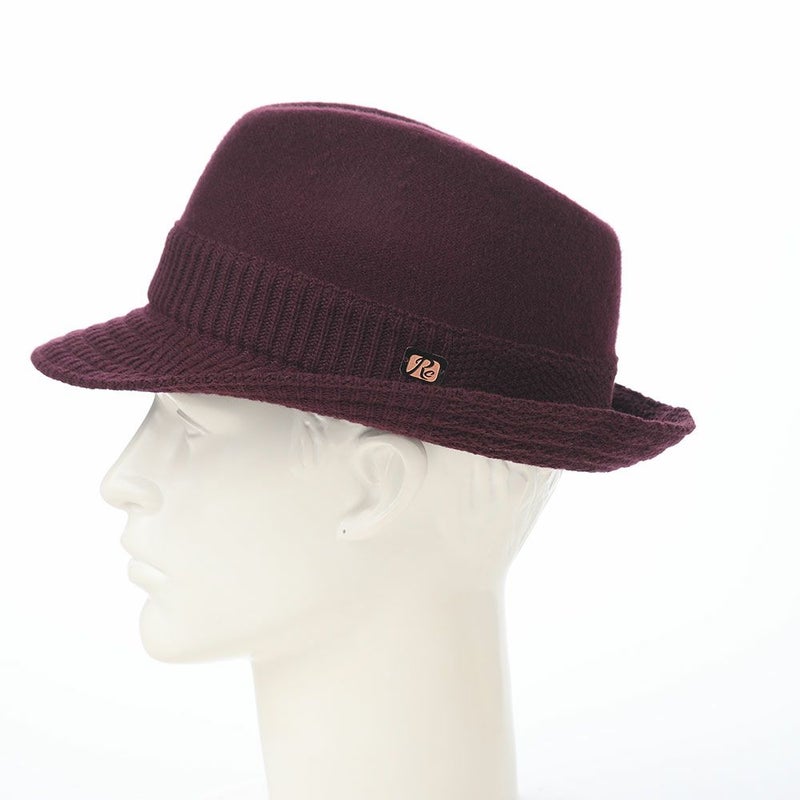 レッターのソフトハット Cashmere Thermo Hat（カシミヤサーモハット） ワイン