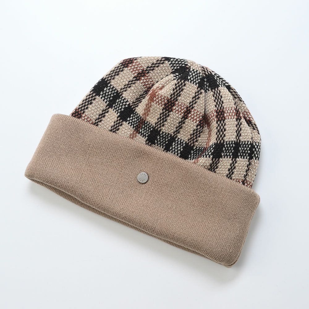 ダックス ニット帽 Knit Watch THERM-IC Check（ニットワッチ