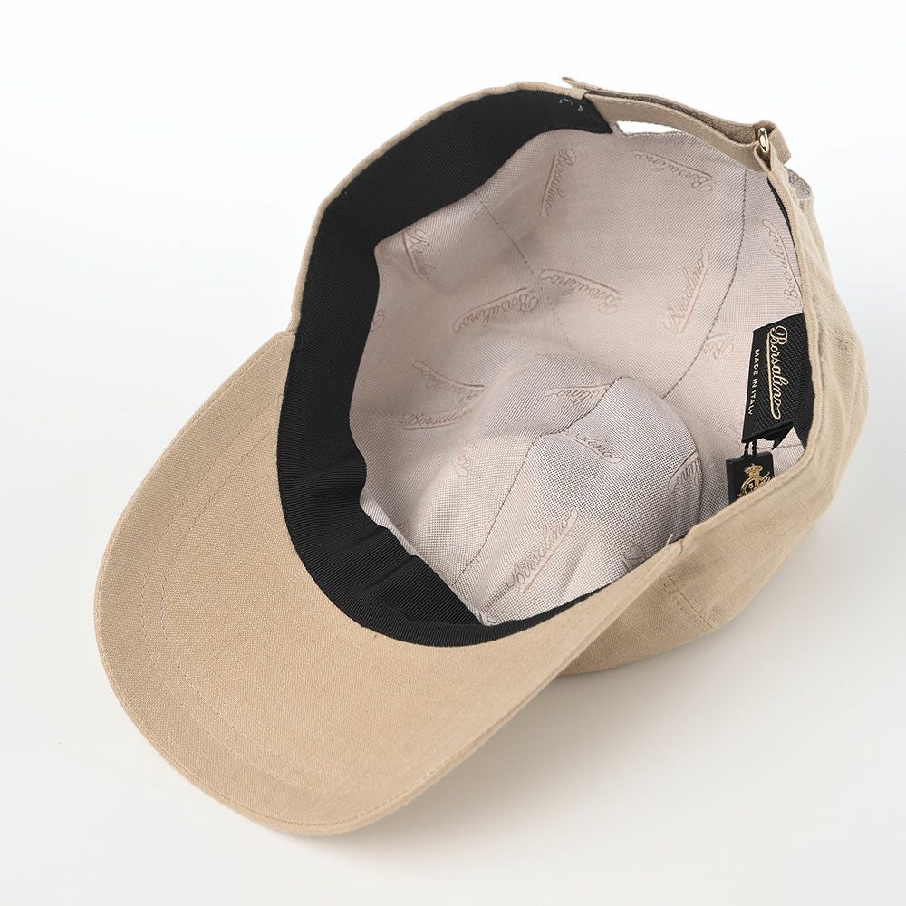 ボルサリーノ キャップ Baseball Cap Hiker Linen（ベイスボール