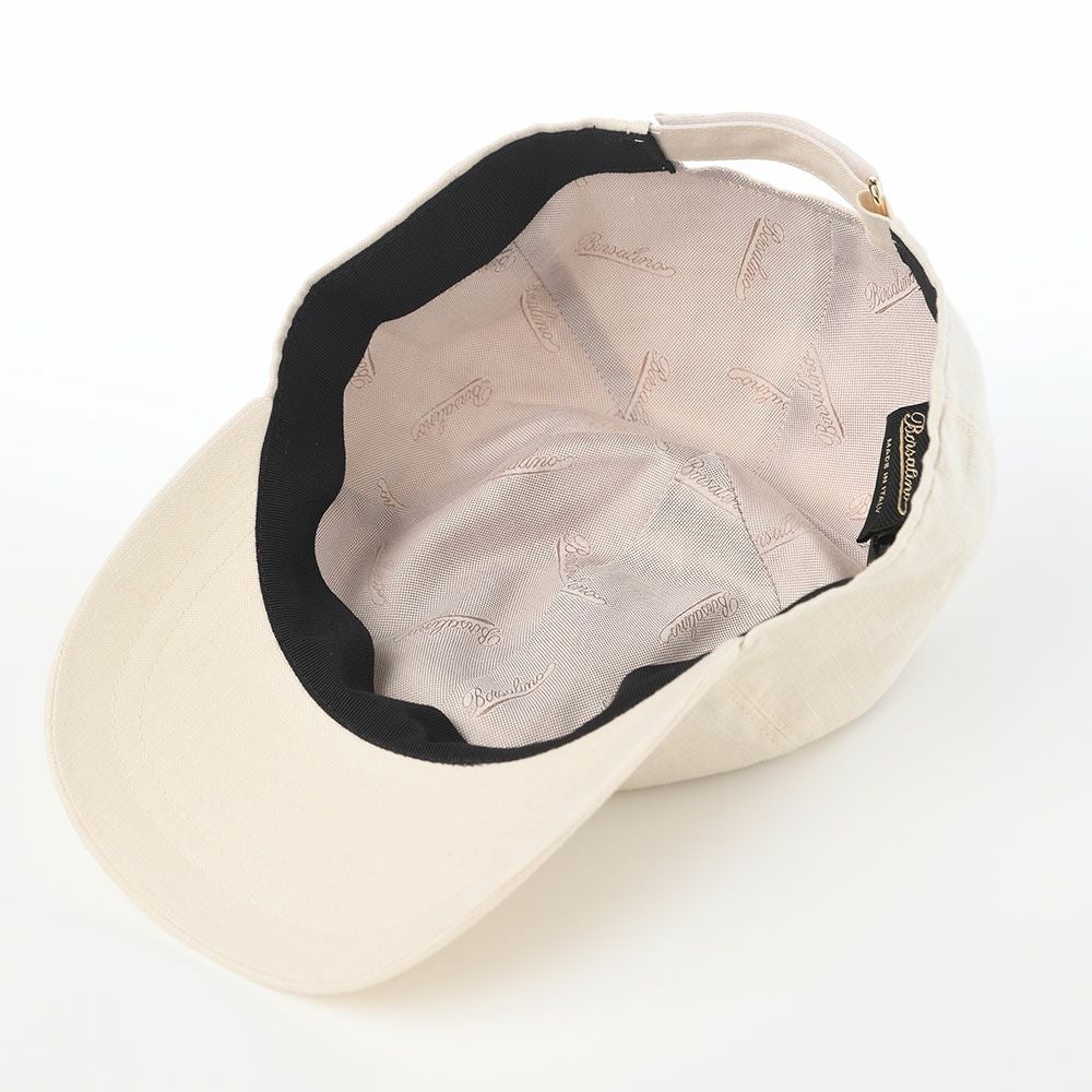 ボルサリーノ キャップ Baseball Cap Hiker Linen（ベイスボール