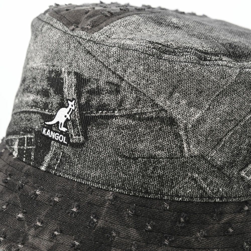 カンゴール バケットハット DENIM MASHUP BUCKET（デニム マッシュ