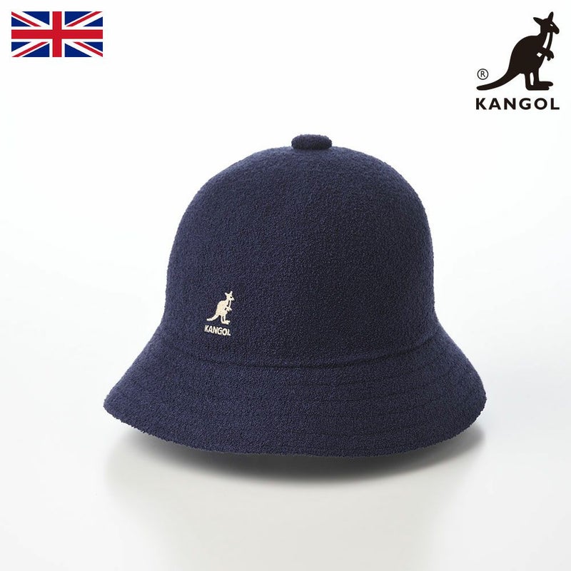 カンゴールのバケットハット BERMUDA CASUAL（バミューダ カジュアル） ネイビー