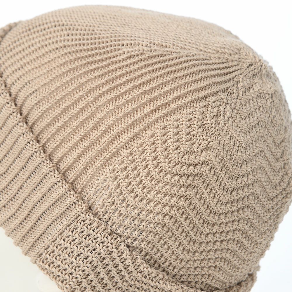 レッター 春夏ニット帽 Straw Yarn（ストローヤーン） ベージュ | 帽子