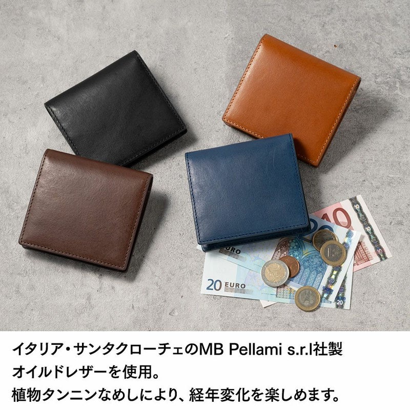 ミラグロの長財布 イタリアンレザー ギャルソン ウォレット CA-S-644 ブラック