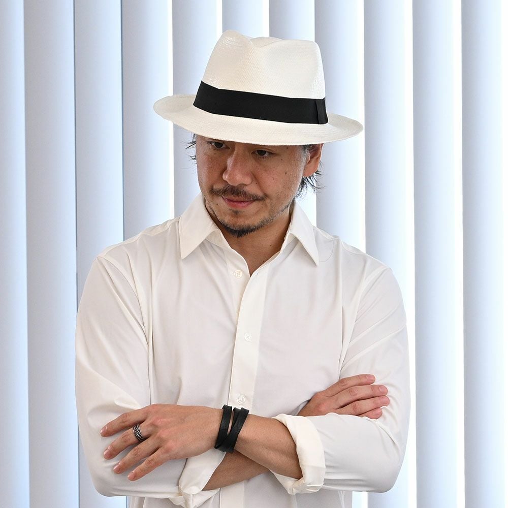 エロイベルナール パナマハット Teardrop Panama Hat（ティアドロップ