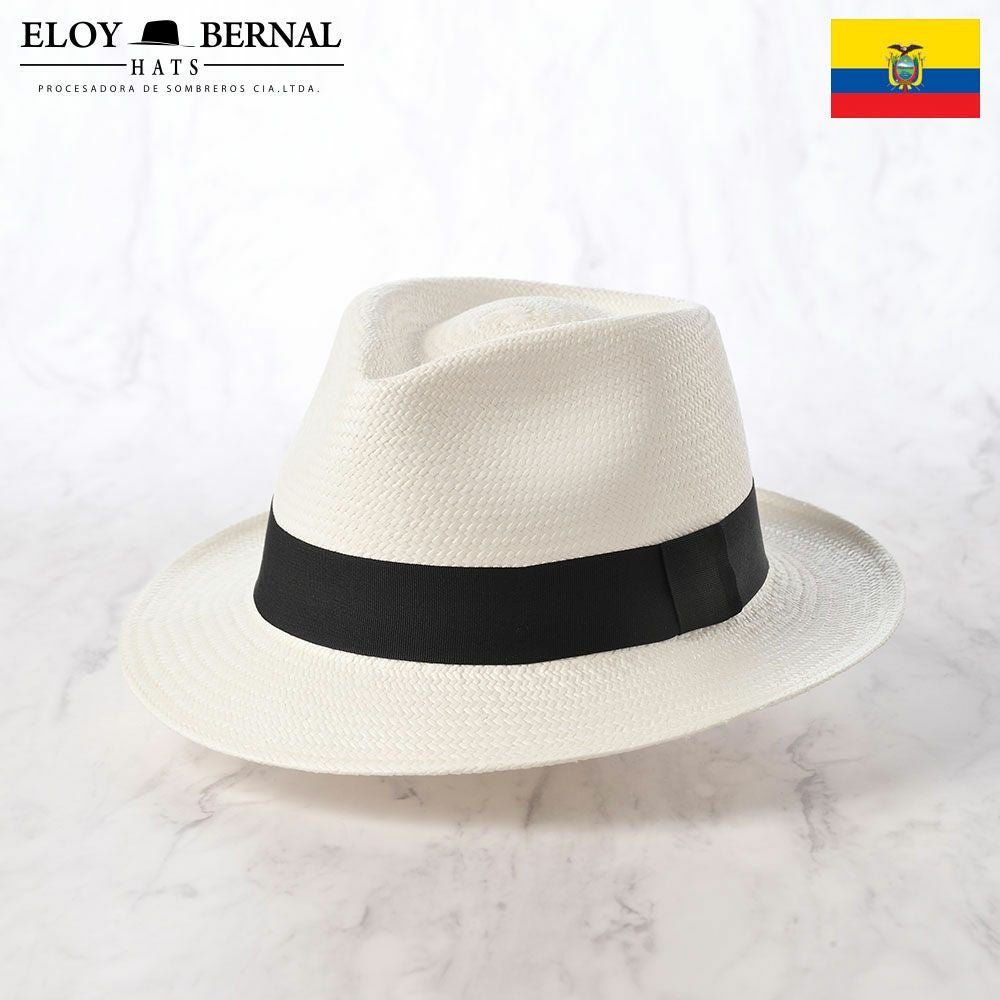 エロイベルナール パナマハット Flat Panama Hat（フラット パナマ